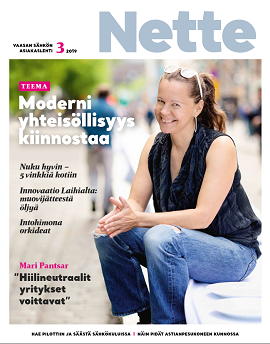 Vaasan Sähkön asiakaslehti Nette, elokuu 2019