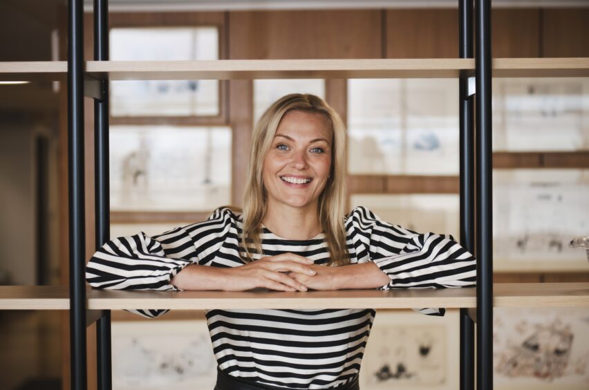 Elinkeinoelämän keskusliitto EK:n Ulla Heinonen. Kuva: Kirsi-Marja Savola. Vaasan Sähkön Nette-asiakaslehti.