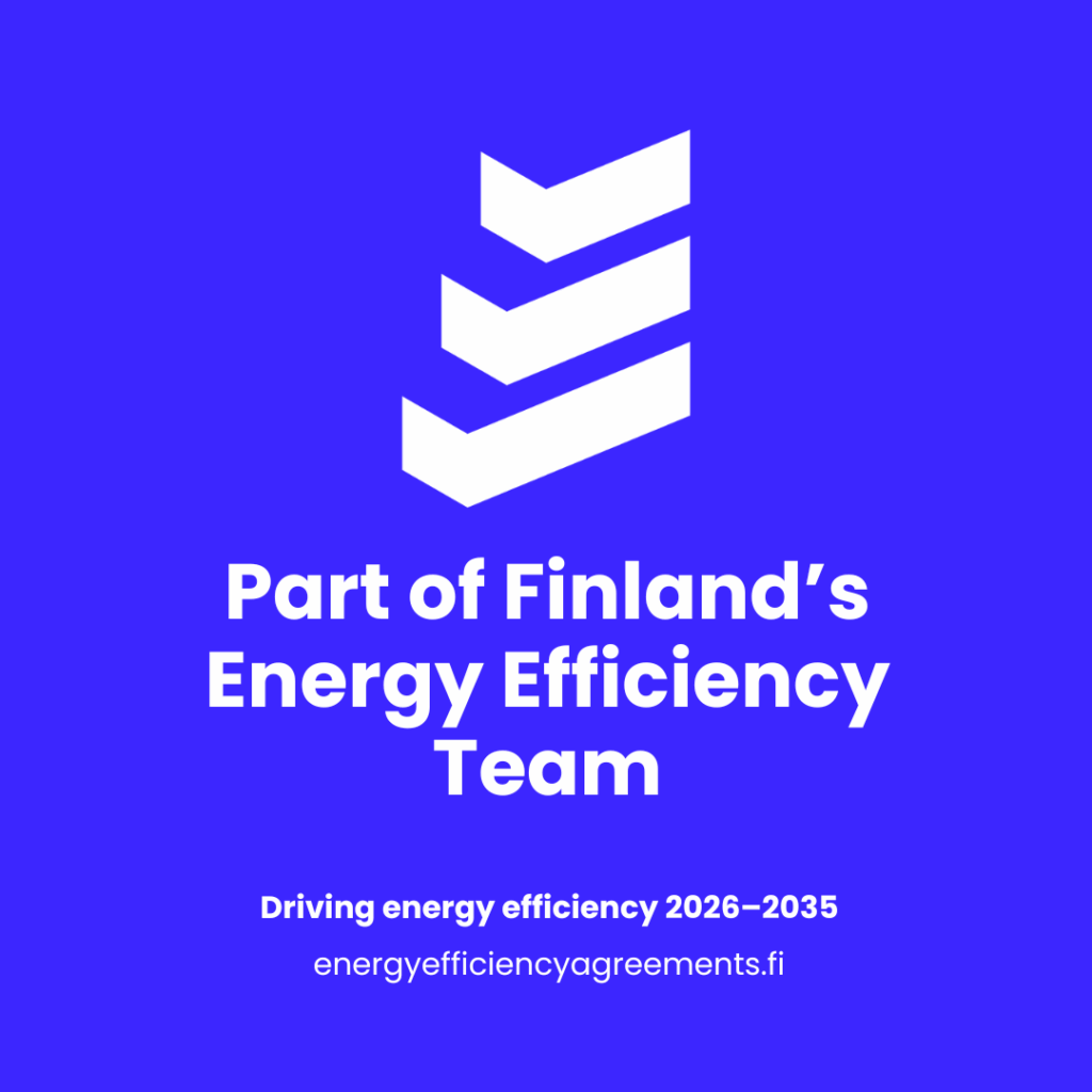 Vaasan Sähkö is part of the Finnish Energy Efficiency Team